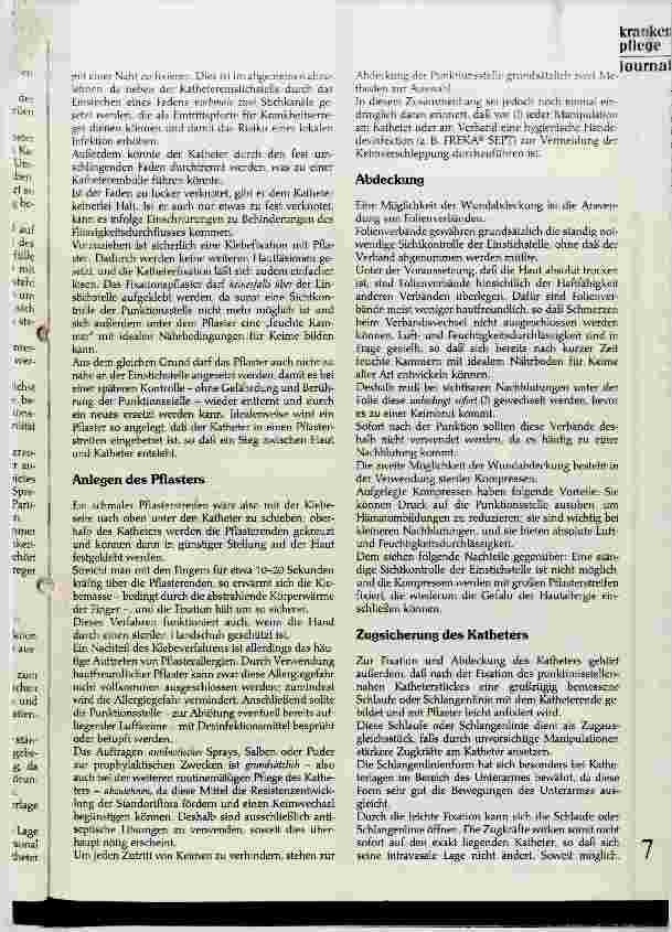 Vorschauseite 3: Der Umgang mit dem Intravasalen Katheter durch das Krankenpflegepersonal