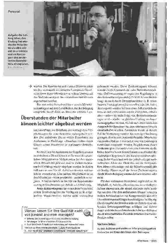 Vorschauseite 3: Setzen Sie Ihr Personal flexibel ein