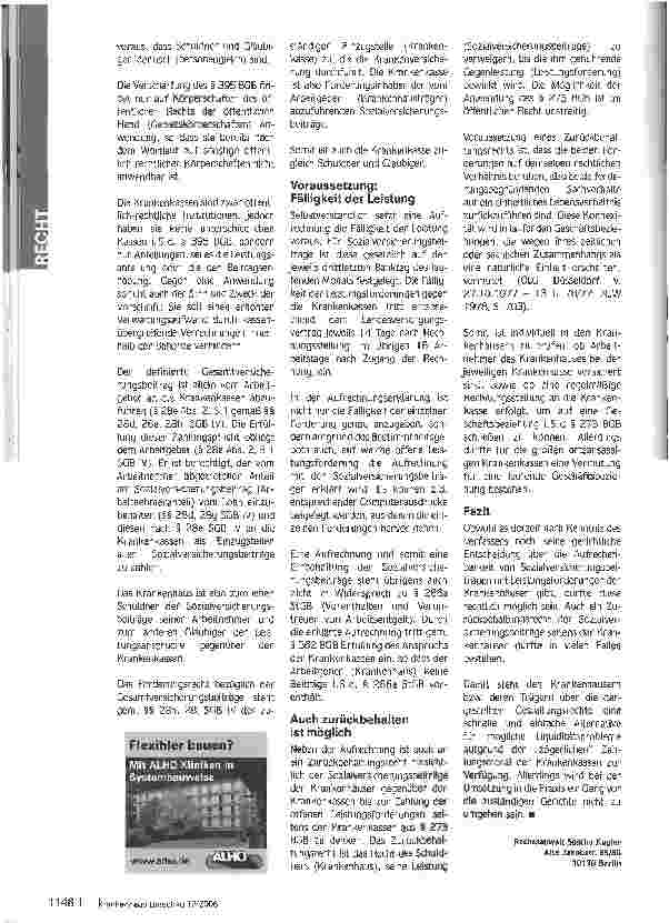 Vorschauseite 2: Offene Rechnungen