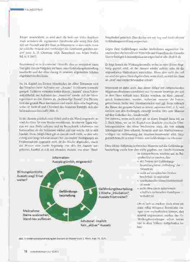 Vorschauseite 6: Grundlagen der Gefährdungsbeurteilung Modellund erkenntnistheoretische Aspekte
