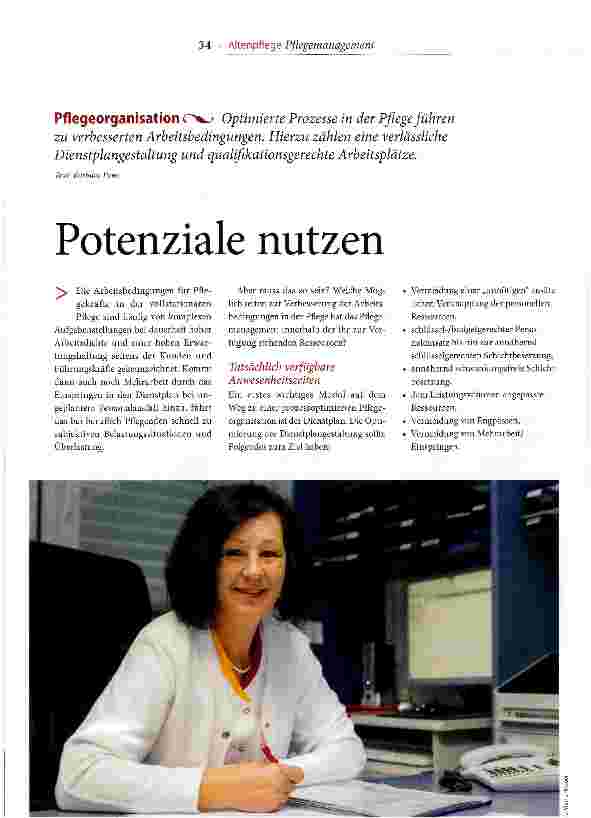 Vorschauseite 1: Potenziale nutzen