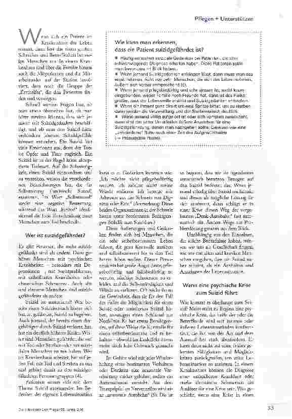 Vorschauseite 2: Nimm dir Zeit und nicht das Leben