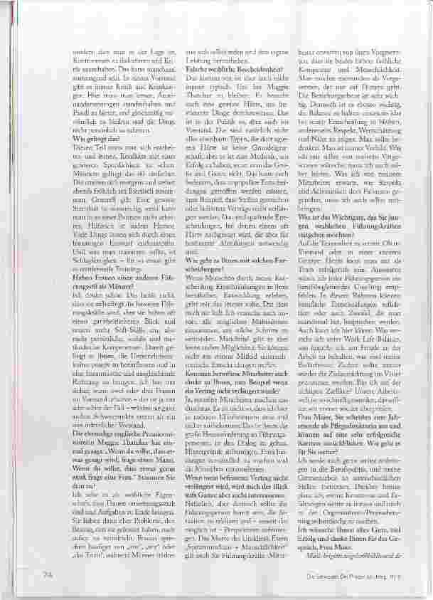 Vorschauseite 3: Es braucht eine gewisse Streitlust