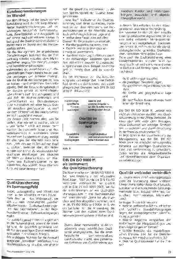 Vorschauseite 2: Qualitätssicherung nach DIN EN ISO 9000 ff.
