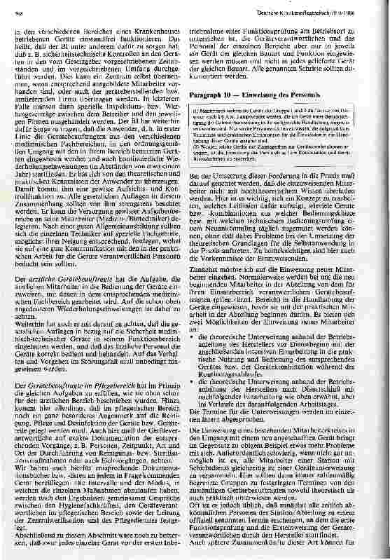 Vorschauseite 4: Praktische Auswirkung der Medizingeräteverordnung - Erfahrungsbericht