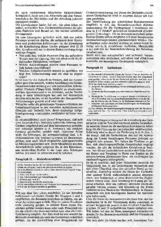 Vorschauseite 5: Praktische Auswirkung der Medizingeräteverordnung - Erfahrungsbericht
