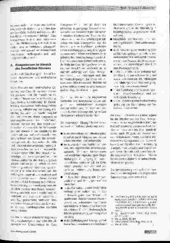 Vorschauseite 5: Handlungskompetenzen in der Fallsteuerung Anforderung an Weiterbildungsinhalte