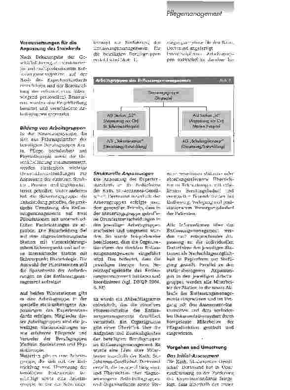 Vorschauseite 2: Geplant und professionell Einführung eines strukturierten Entlassungsmanagements