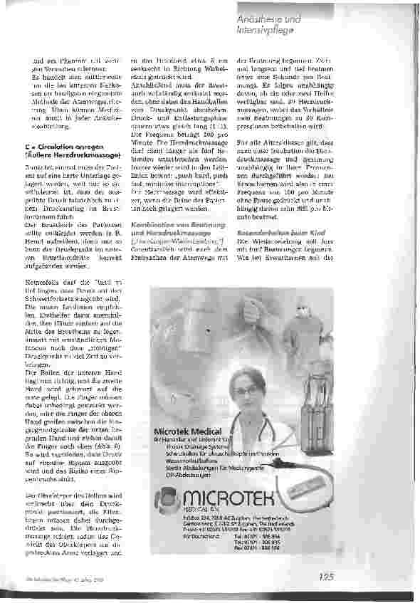 Vorschauseite 5: Maßnahmen der Wiederbelebung