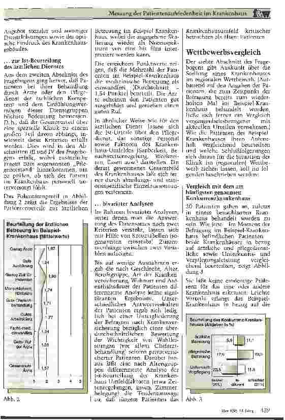 Vorschauseite 4: Messung der Patientenzufriedenheit im Krankenhaus