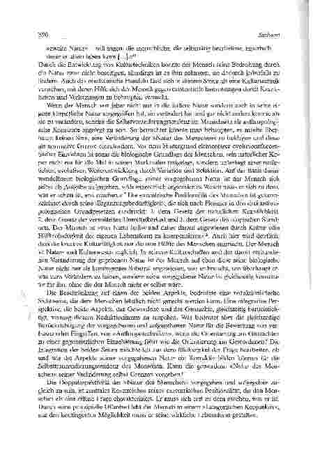 Vorschauseite 6: STICHWORT: Die Natur des Menschen: Geworden und gemacht. Anthropologisch-ethische Überlegungen zum Enhancement