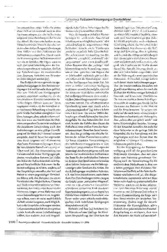 Vorschauseite 5: Sterbehilfe, Patientenautonomie und Palliativmedizin