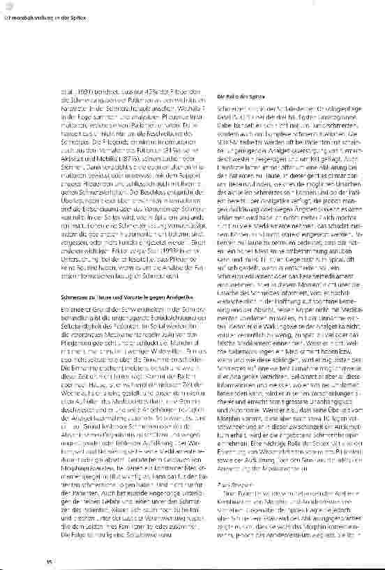 Vorschauseite 2: Schmerzbehandlung in der Spitex
