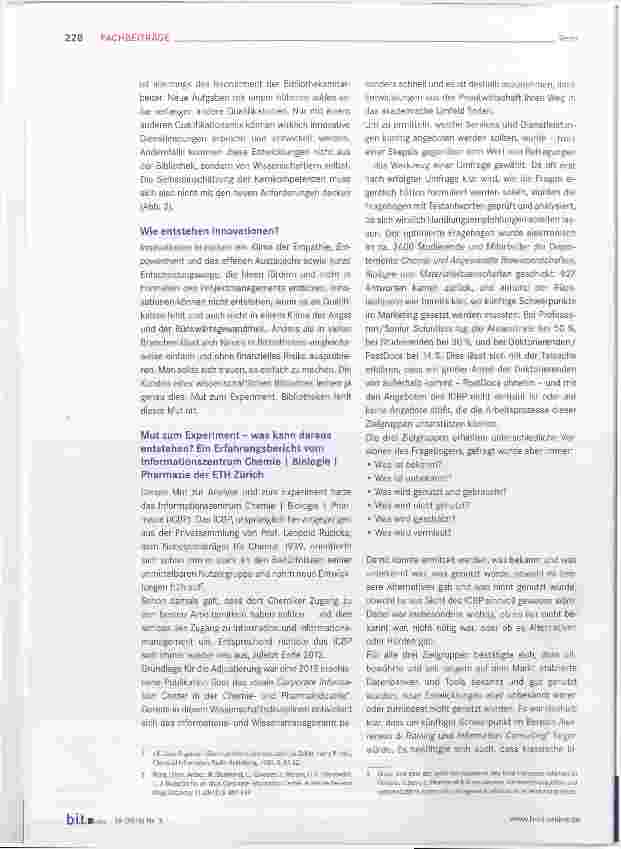 Vorschauseite 4: Bibliotheken im Markt: Marketing als Muss