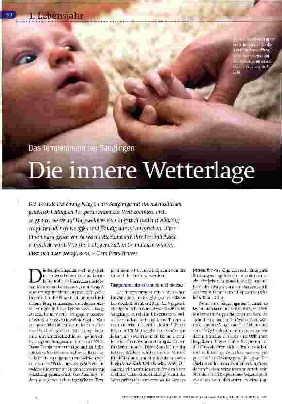 Vorschauseite 1: Die innere Wetterlage