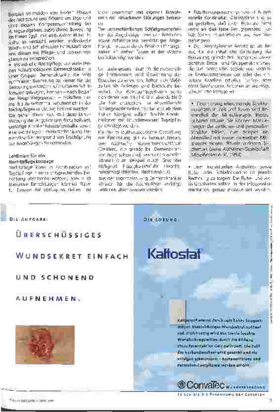 Vorschauseite 4: Nachtpflegekonzept für Demenzkranke