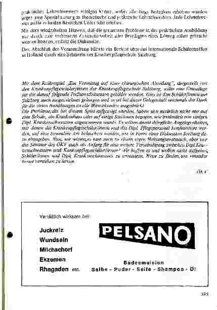 Vorschauseite 2: Erfahrungen mit der Ausbildung in der Krankenpflege