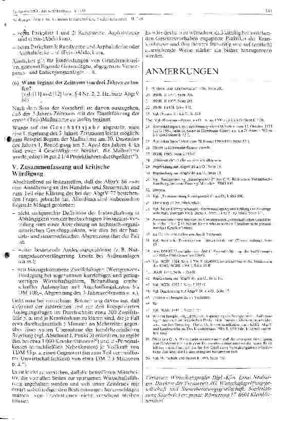 Vorschauseite 5: AbgrV 86 Kriterien Instandhaltung/ Neuinvestitionen