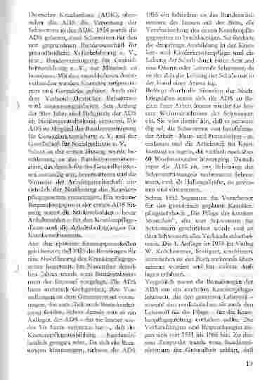 Vorschauseite 3: 25 Jahre Arbeitsgemeinschaft Deutscher Schwesternverbände ADS