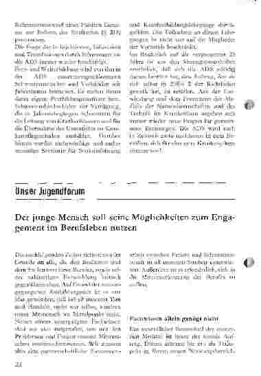 Vorschauseite 6: 25 Jahre Arbeitsgemeinschaft Deutscher Schwesternverbände ADS