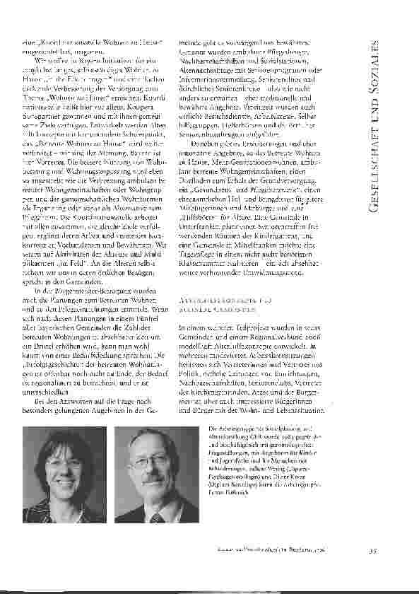 Vorschauseite 2: ALTENHILFE IM LÄNDLICHEN RAUM