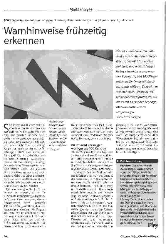 Vorschauseite 1: Warnhinweise frühzeitig erkennen