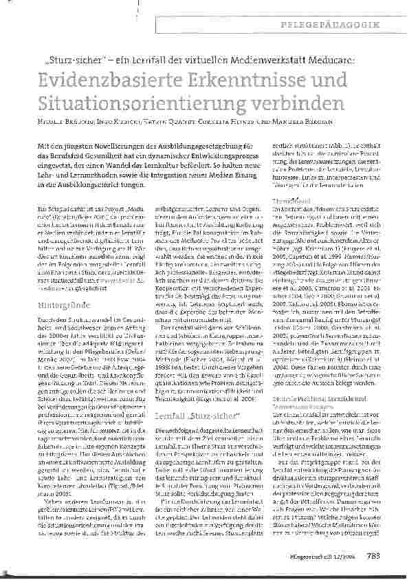 Vorschauseite 1: Evidenzbasierte Erkenntnisse und Situationsorientierung verbinden