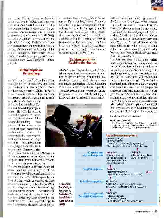 Vorschauseite 2: Alkoholismus