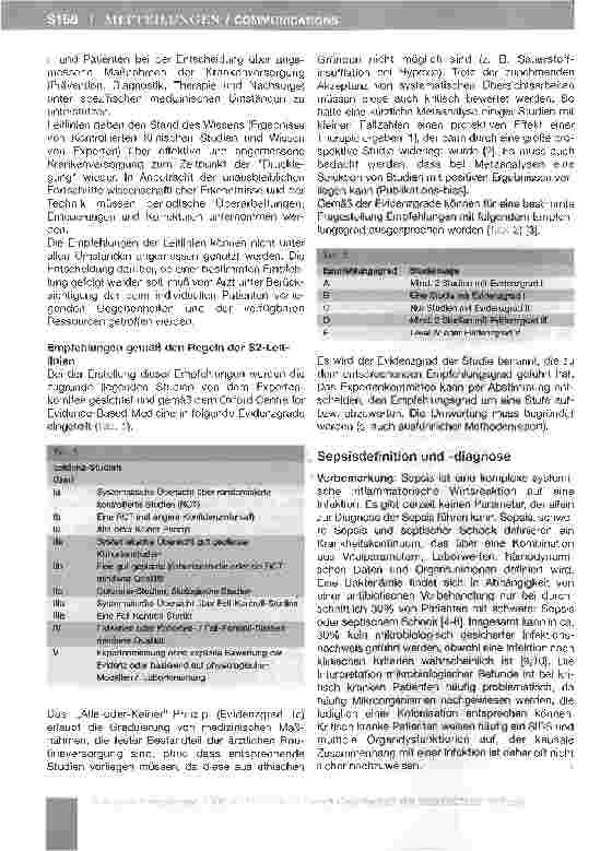 Vorschauseite 2: Diagnose und Therapie der Sepsis
