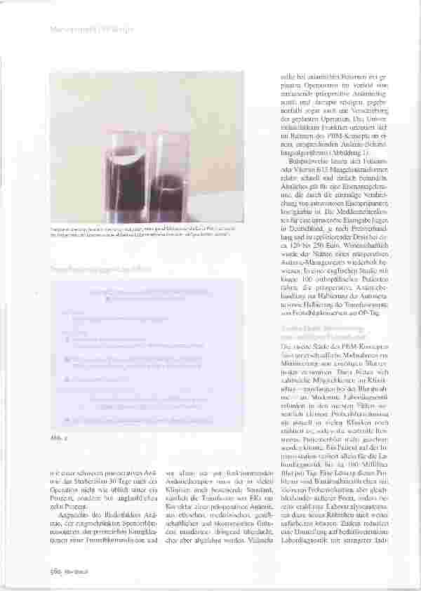 Vorschauseite 3: Patient Blood Management Jeder Tropfen zählt