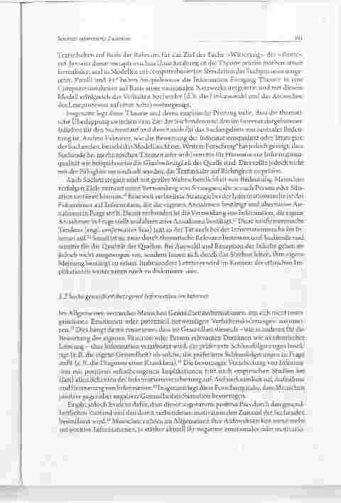 Vorschauseite 3: Internet-informierte Patienten Empirische Evidenz für einseitige Informationsverarbeitung und ihre medizinethischen Implikationen