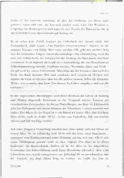 Vorschauseite 5: „NOCH IM ALTER TRAGEN SIE FRUCHT! Gott und Gerontologie in der Perspektive der biblischen Spiritualität
