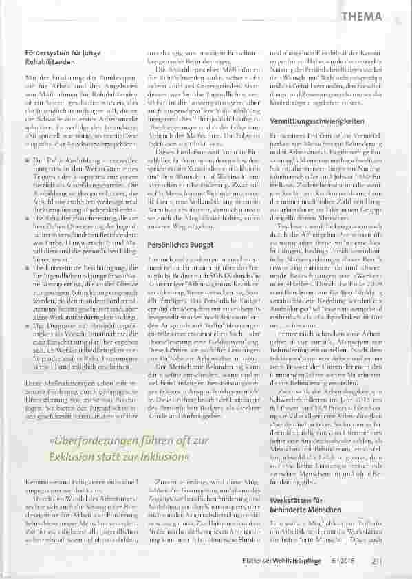Vorschauseite 2: Anforderungen der Ausbildungsbetriebe steigen