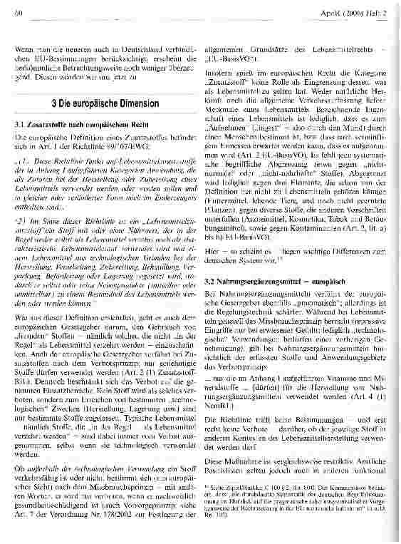 Vorschauseite 6: Nahrungsergänzungsmittel: die neuesten Rechtsentwicklungen (Teil 1)