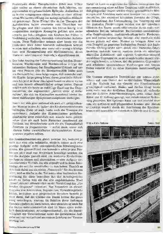 Vorschauseite 2: Struktur und Aufgaben einer modernen Kinderklinik