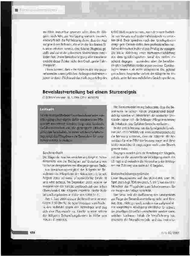 Vorschauseite 3: Schadensersatz wegen fehlgeschlagener Erste-Hilfe-Maßnahmen