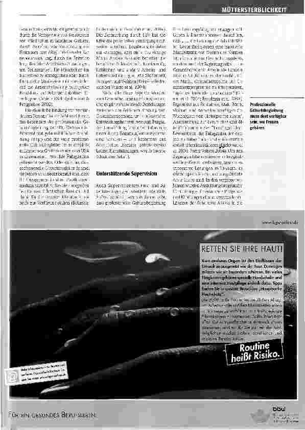 Vorschauseite 4: Ohne professionelle Kräfte geht es nicht