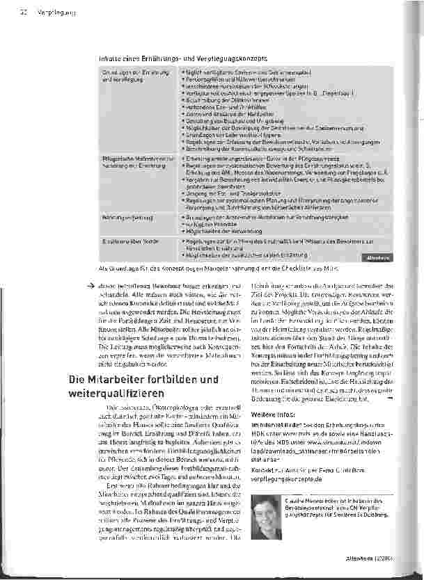 Vorschauseite 3: Strategien gegen Mangelernährung - Machen Sie deutlich, wie wichtig das Thema ist