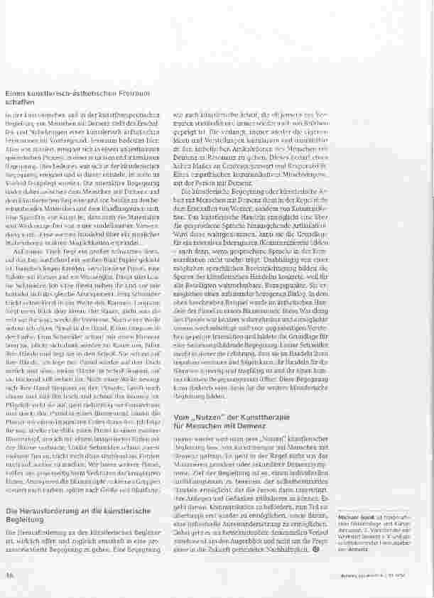 Vorschauseite 2: Wieso eigentlich Kunst?