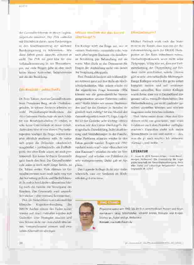 Vorschauseite 3: Professionalisierung gleich Akademisierung?