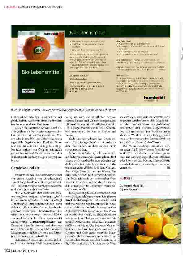 Vorschauseite 2: „Profitin oder: Die Kunst, Wasser in Fleisch und andere „Lebensmittel zu verwandeln