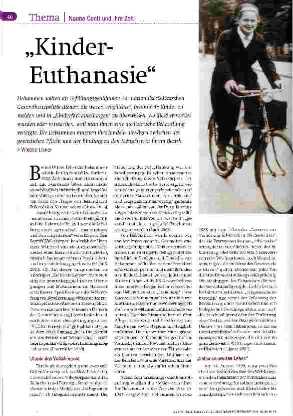 Vorschauseite 1: Kinder-Euthanasie