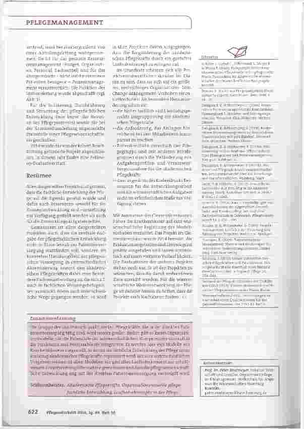 Vorschauseite 5: Organisationsmodelle im Krankenhaus