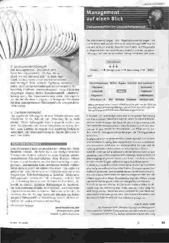 Vorschauseite 2: Flexibel führen im Gesundheitswesen