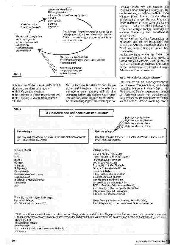 Vorschauseite 3: Neuorientierung der gerontologischen und gerontologischpsychiatrischen Krankenpflege