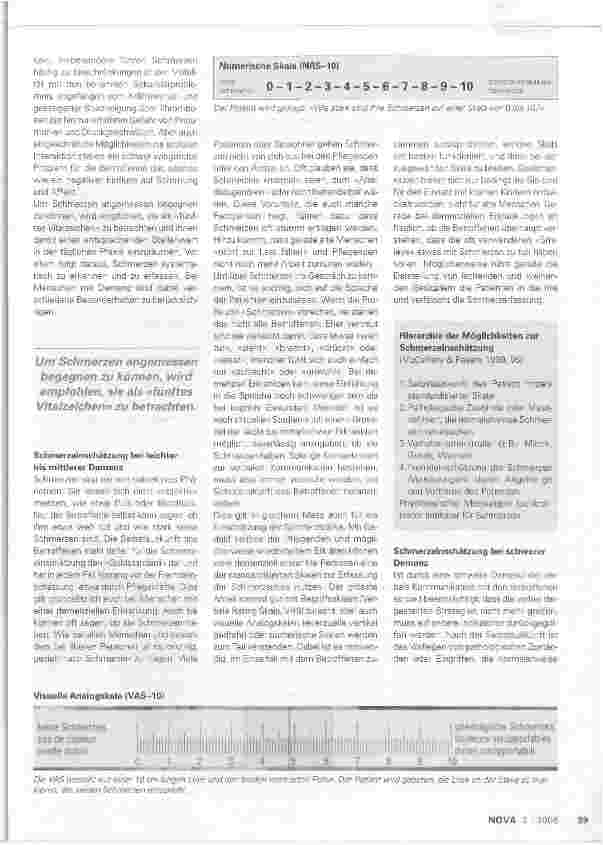 Vorschauseite 2: Schmerzen bei alten Menschen mit Demenz