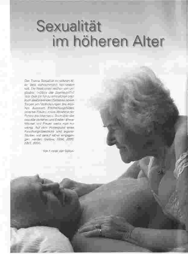 Vorschauseite 1: Sexualität im höherem Alter