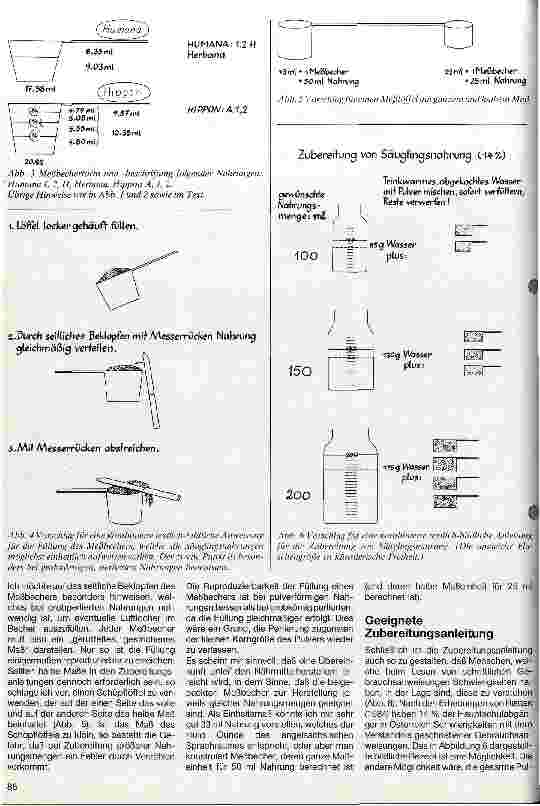 Vorschauseite 3: Zur Praxis der künstlichen Säuglingsernährung Aktuelle Probleme und Vorschläge zu ihrer Lösung