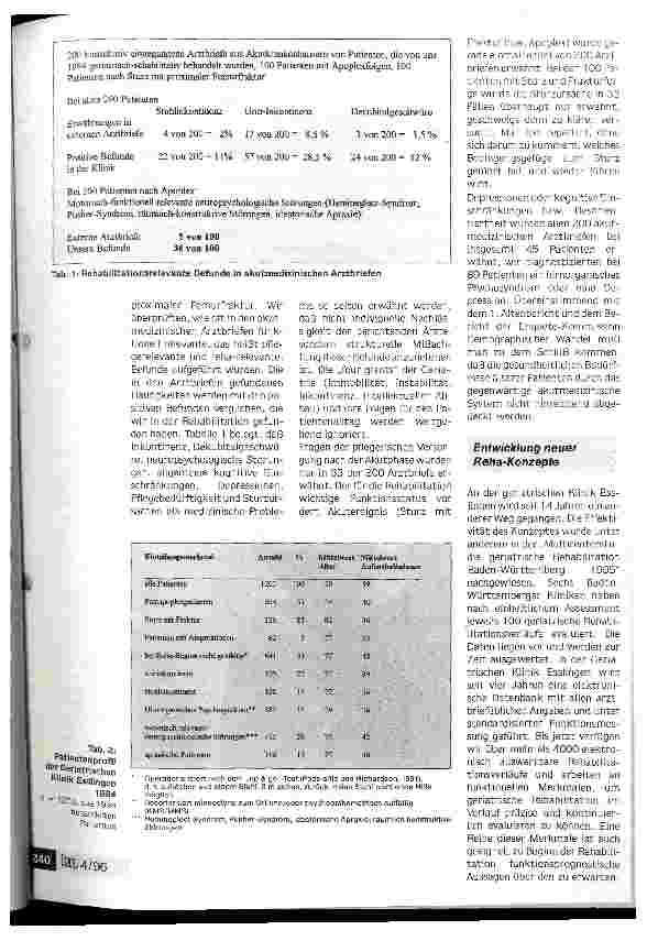 Vorschauseite 5: Geriatrische Rehabilitation - Falschmünze zur Bettenrettung? Zur Situation der geriatrischen Rehabilitation in Deutschland