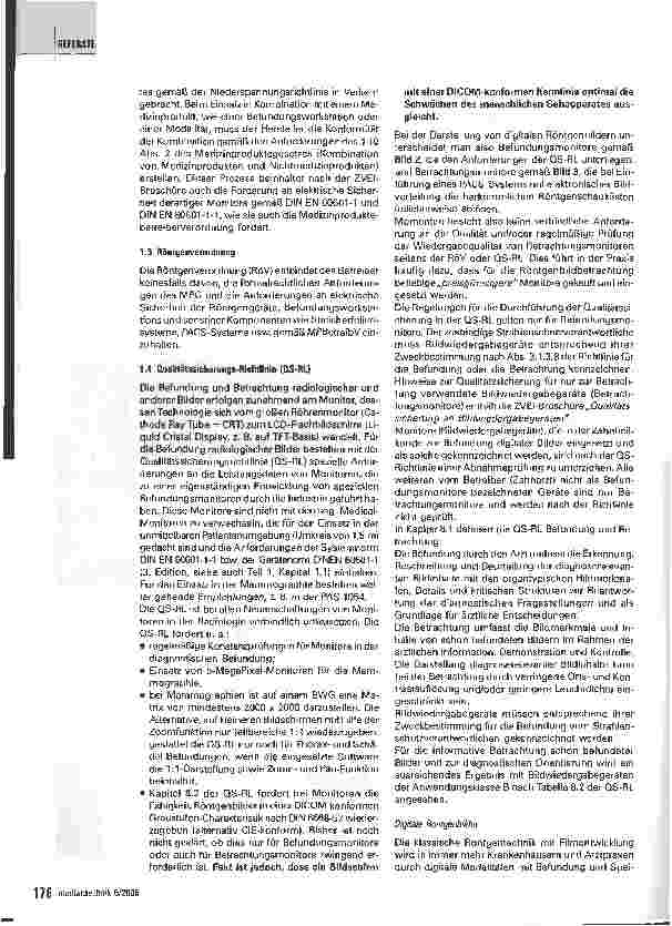 Vorschauseite 3: Bildwiedergabegeräte: Medizinproduktegesetz und Röntgenverordnung